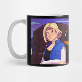 Android 17 and Android 18 Mug